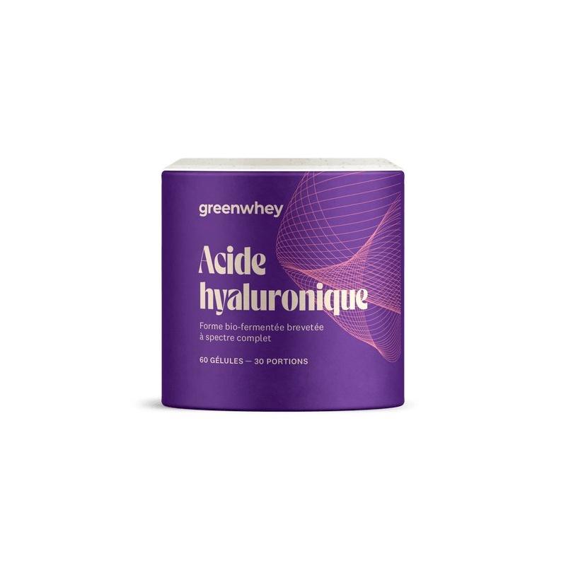 Acide hyaluronique - 60 gélules Greenwhey