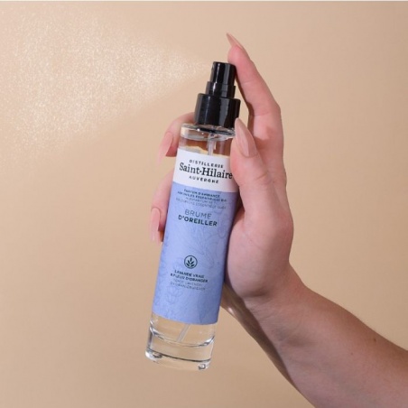Brume d’oreiller aux huiles essentielles - Lavande & Fleur d'oranger Distillerie Saint-Hilaire