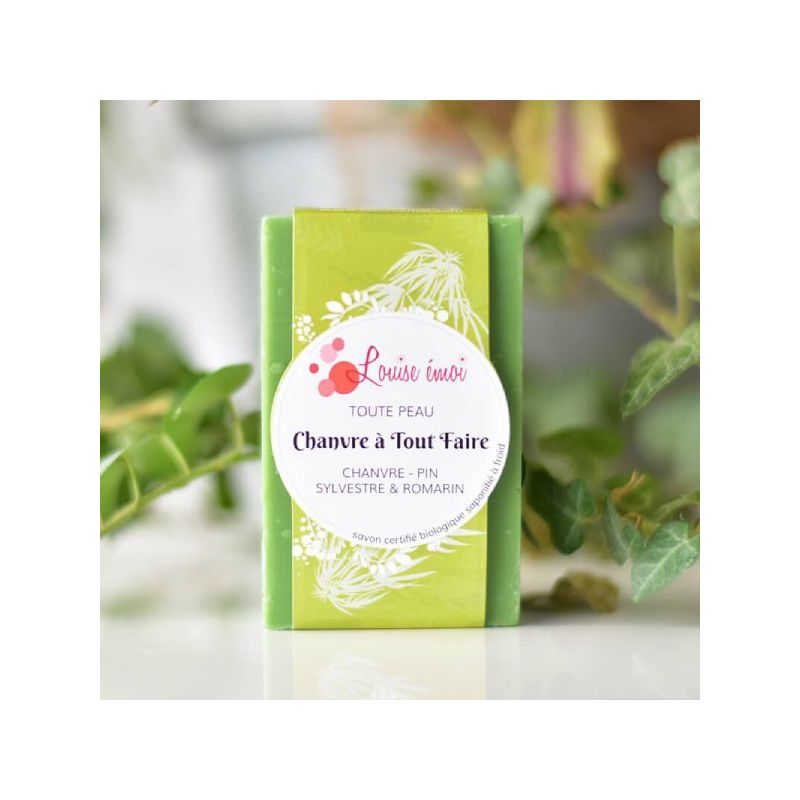 Savon à froidbio Chanvre à tout faire - Louise émoi - 100 gr