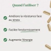 Utilisation formule Ashwagandha + Magnésium + Tryptophane Argalys