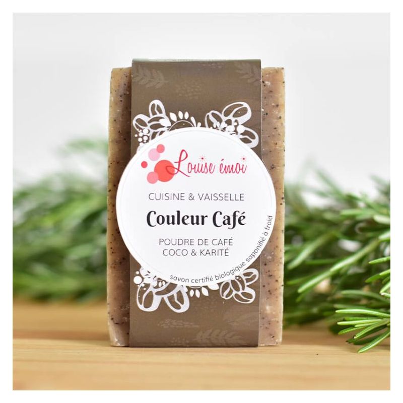 Savon vaisselle Louise Emoi dégraissant couleur Café