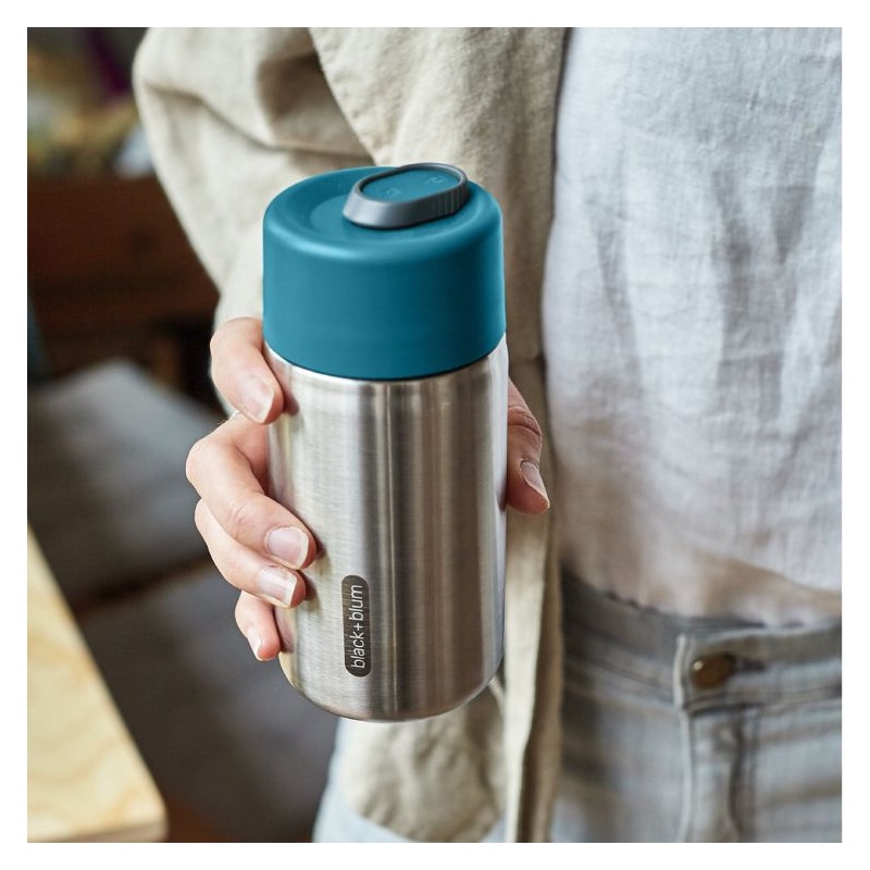 Travel Mug isotherme - Bleu Océan Black + Blum