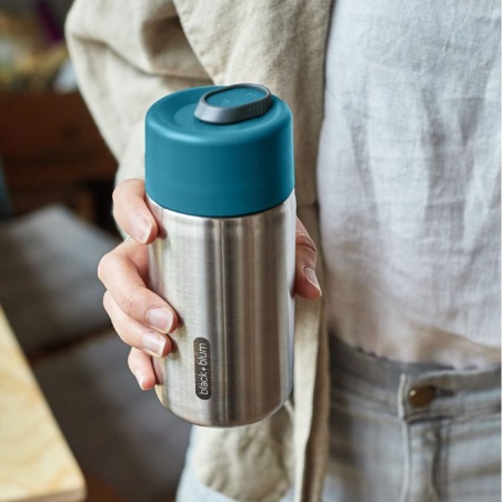 Travel Mug isotherme - Bleu Océan Black + Blum
