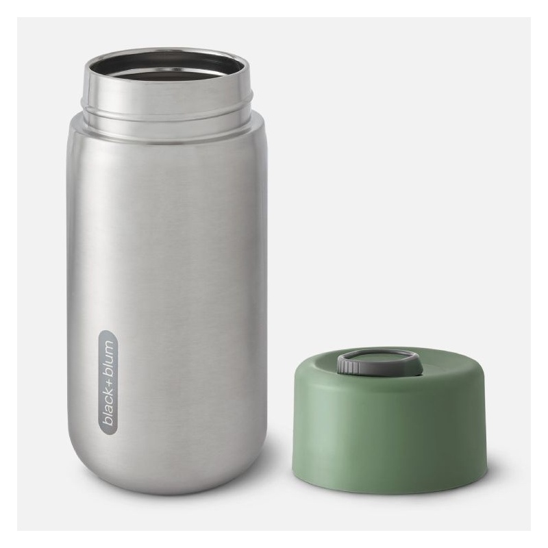 Travel Mug isotherme - Vert Olive Black + Blum