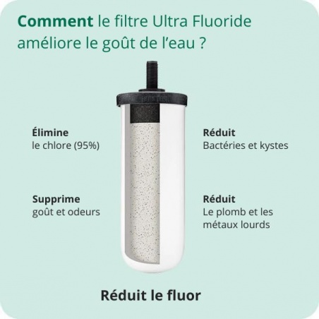 Cartouche Ultra Fluoride British Berkefeld