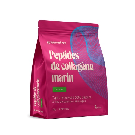Peptides de Collagène Marin PEPTAN - Matcha Greenwhey - Greenwhey