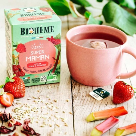 Infusion bio Super Maman - 20 infusettes Biohême