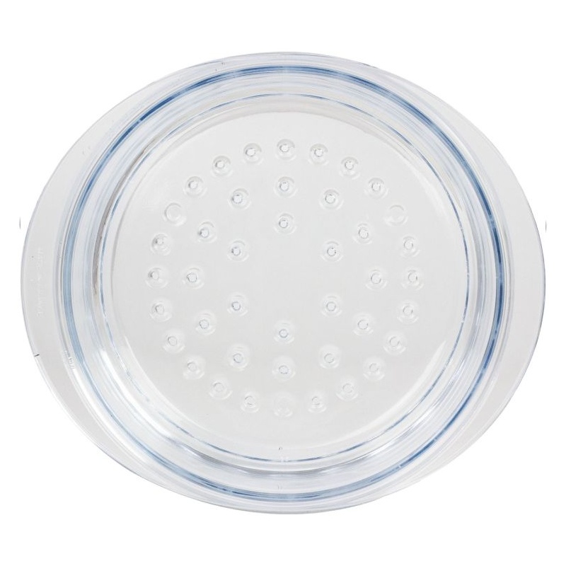 Cuit-vapeur en verre avec couvercle Cristel