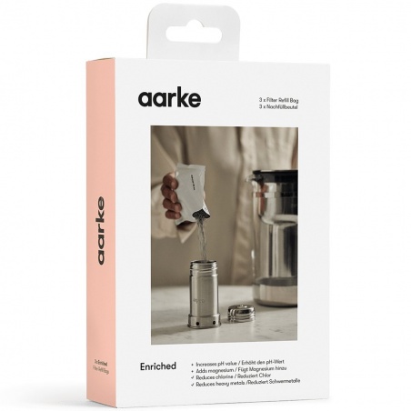 Recharge de granulés filtrants ENRICHED - Lot de 3 sachets Aarke - Aarke