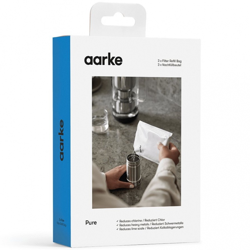 Recharge de granulés filtrants PURE - Lot de 3 sachets Aarke