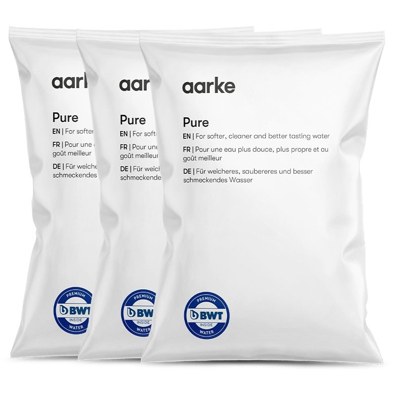 Recharge de granulés filtrants PURE - Lot de 3 sachets Aarke