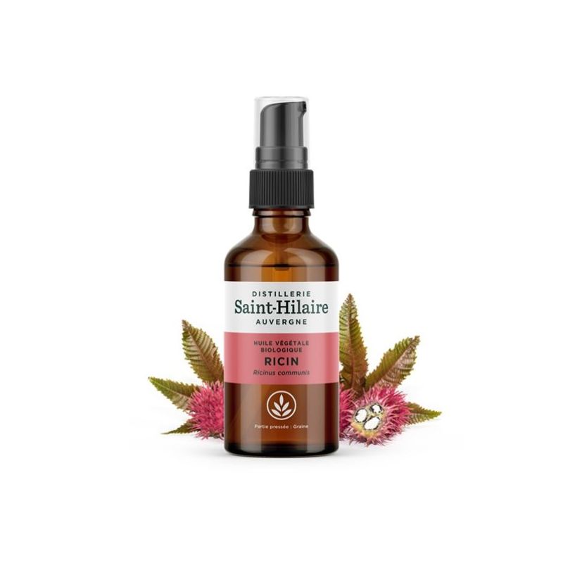 Huile végétale Ricin Bio - Saint Hilaire - 50 ml