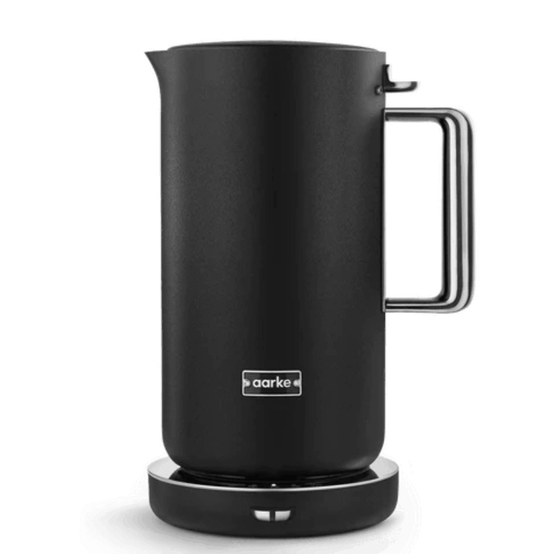 Bouilloire inox Kettle à température réglable - Noir Mat Aarke