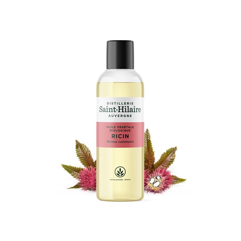 Huile végétale Ricin Bio - Saint Hilaire - 200 ml