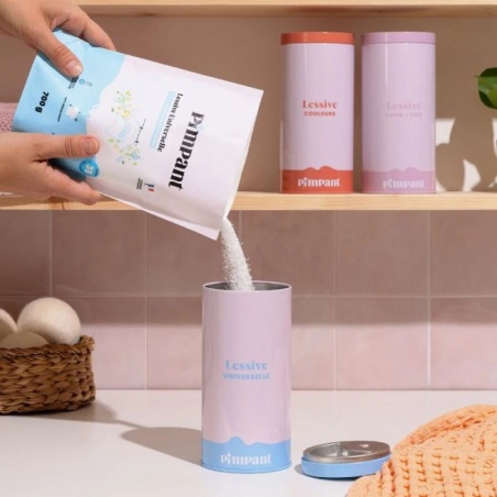 Lessive couleurs en poudre - Recharge 700g Pimpant
