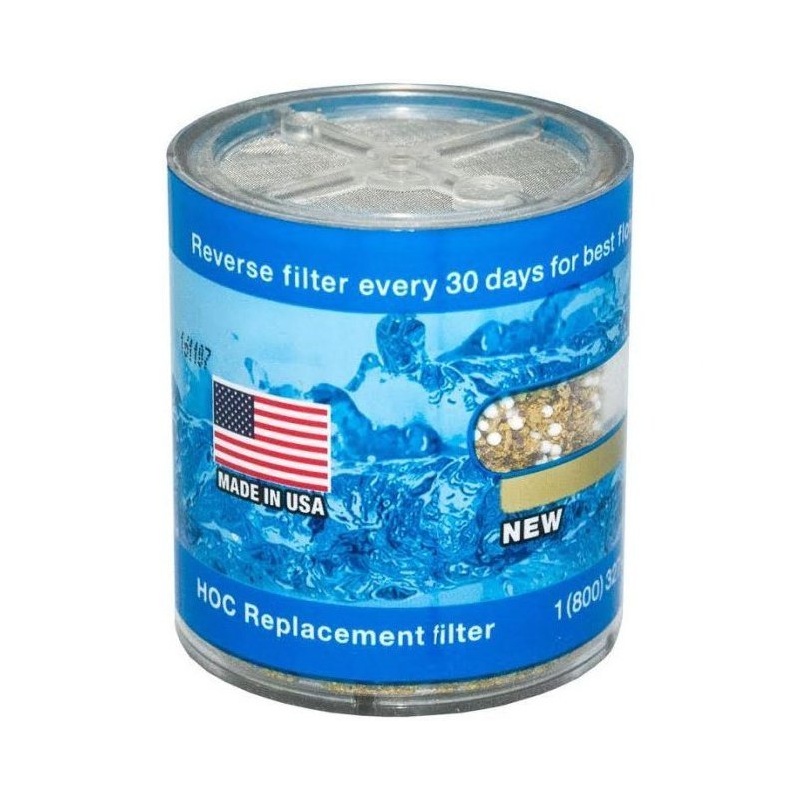 Cartouche HOC pour filtre de douche Sprite - Chlorgon et KDF Sprite Showers