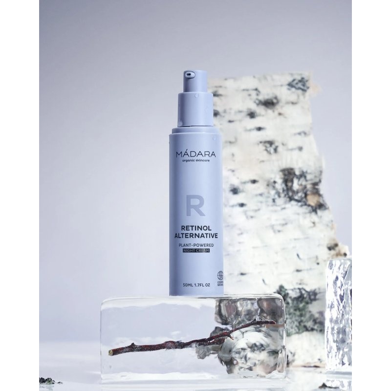 Retinol Alternative Crème de Nuit à Base de Plantes Madara