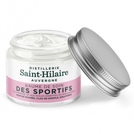 Baume des Sportifs aux huiles essentielles Distillerie Saint-Hilaire - Distillerie Saint-Hilaire
