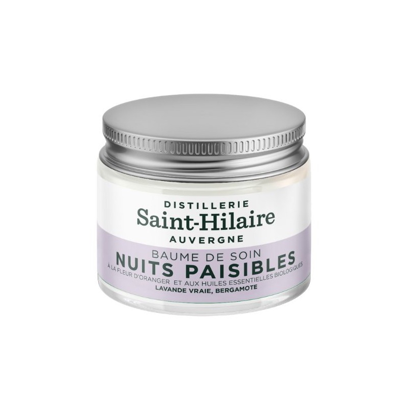 Baume sommeil "Nuits Paisibles" aux huiles essentielles Distillerie Saint-Hilaire