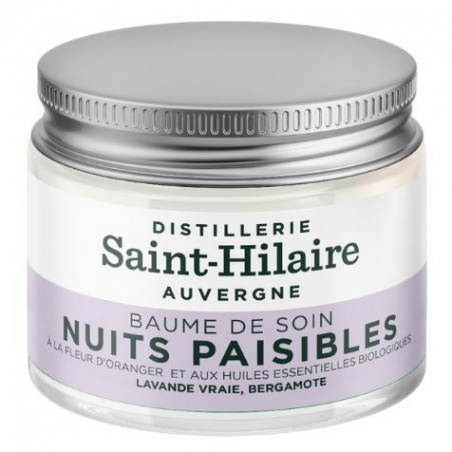 Baume sommeil "Nuits Paisibles" aux huiles essentielles Distillerie Saint-Hilaire