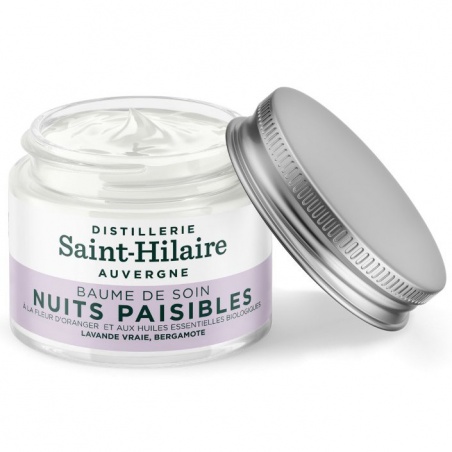 Baume Nuits Paisibles aux huiles essentielles Distillerie Saint-Hilaire - Distillerie Saint-Hilaire