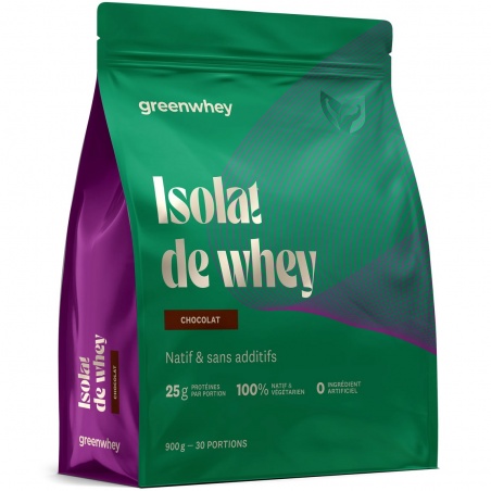 Isolat de Whey Native - Chocolat Greenwhey - Greenwhey