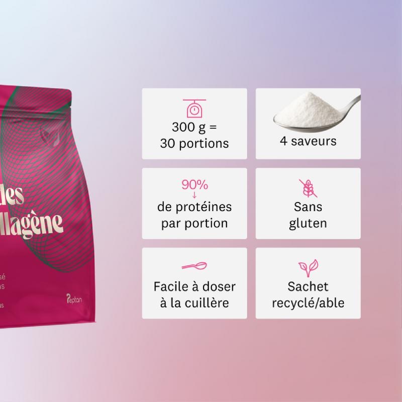 Peptides de Collagène PEPTAN - Chocolat Greenwhey