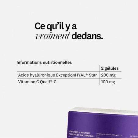 Acide hyaluronique - 60 gélules Greenwhey