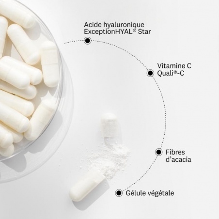 Acide hyaluronique - 60 gélules Greenwhey