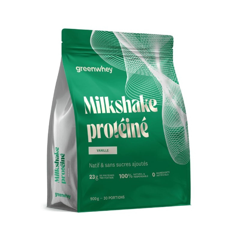 Milkshake protéiné - Vanille Greenwhey