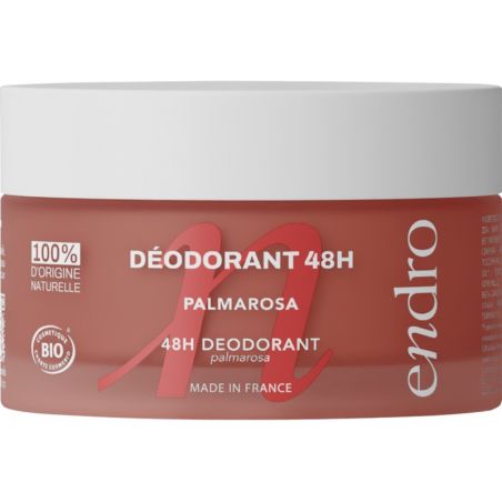 Déodorant baume 48h - Palmarosa - Endro Cosmétiques