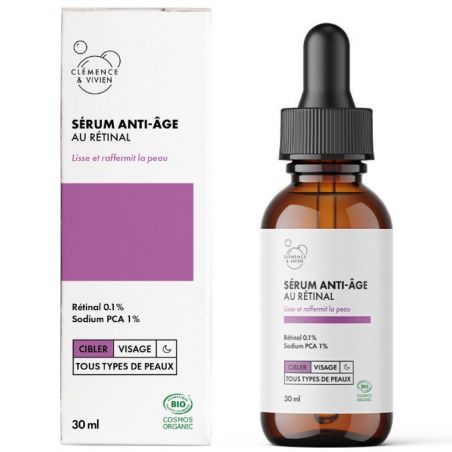 Sérum anti-âge au rétinal Clémence et Vivien - Clémence & Vivien