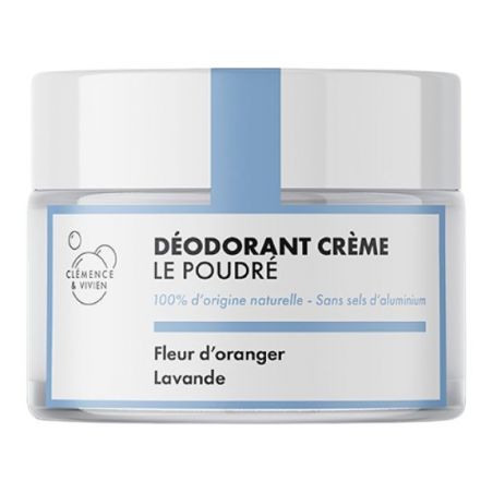 Déodorant Le Poudré - fleur d'oranger et lavande - Clémence & Vivien