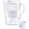 Carafe filtrante BRITA Marella 2,4 L avec filtre Maxtra Pro - Blanche