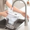 Carafe filtrante BRITA Marella blanche avec filtre MAXTRA PRO pour eau du robinet