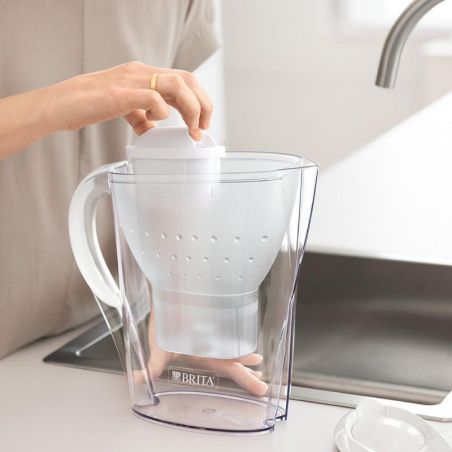 Carafe filtrante BRITA Marella 2,4 L avec filtre Maxtra Pro - Bleu