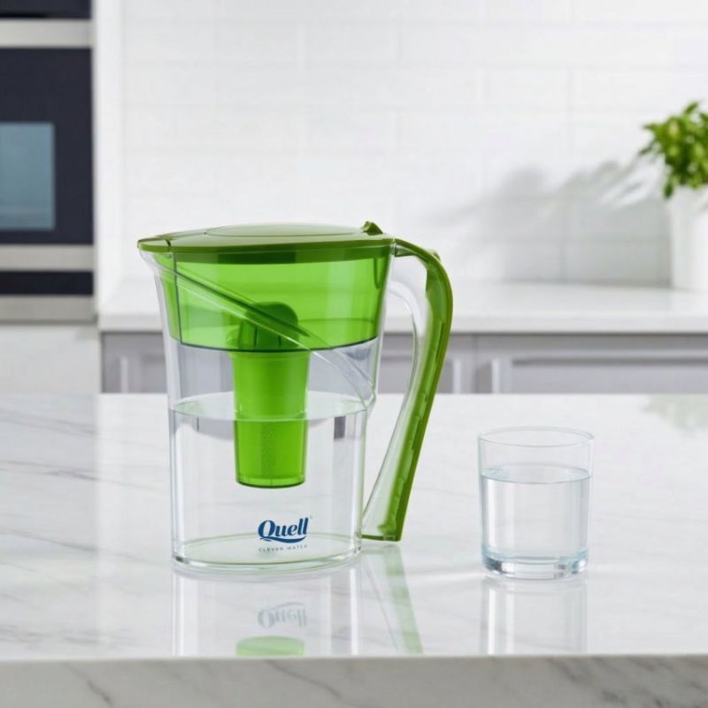 Carafe filtrante Eiva 1,6L - verte QUELL