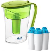 Kit Carafe filtrante Eiva + lot de 3 filtres - Vert - QUELL