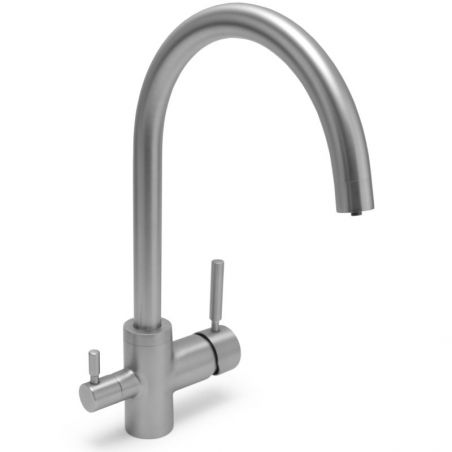 Robinet 3 voies BR301 - Nickel brossé - Gliano  - Gliano