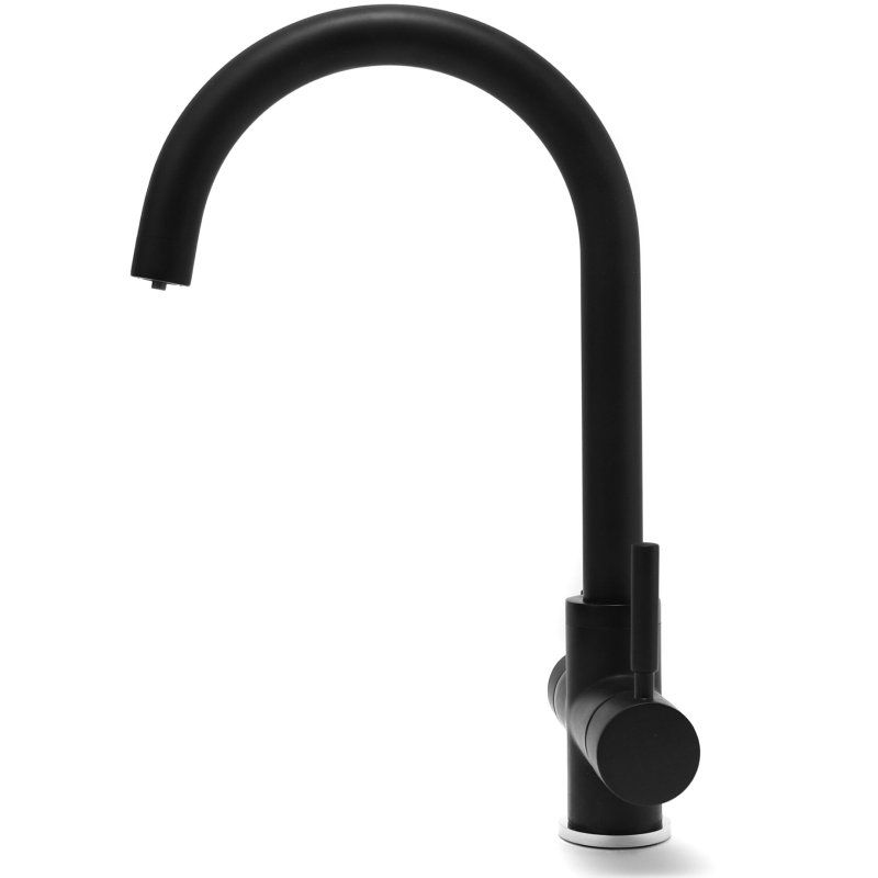 Robinet 3 voies Gliano BR301 - Noir mat