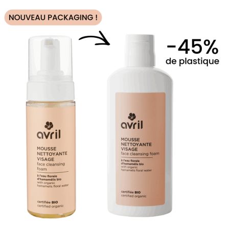 Mousse nettoyante visage - 150 ml