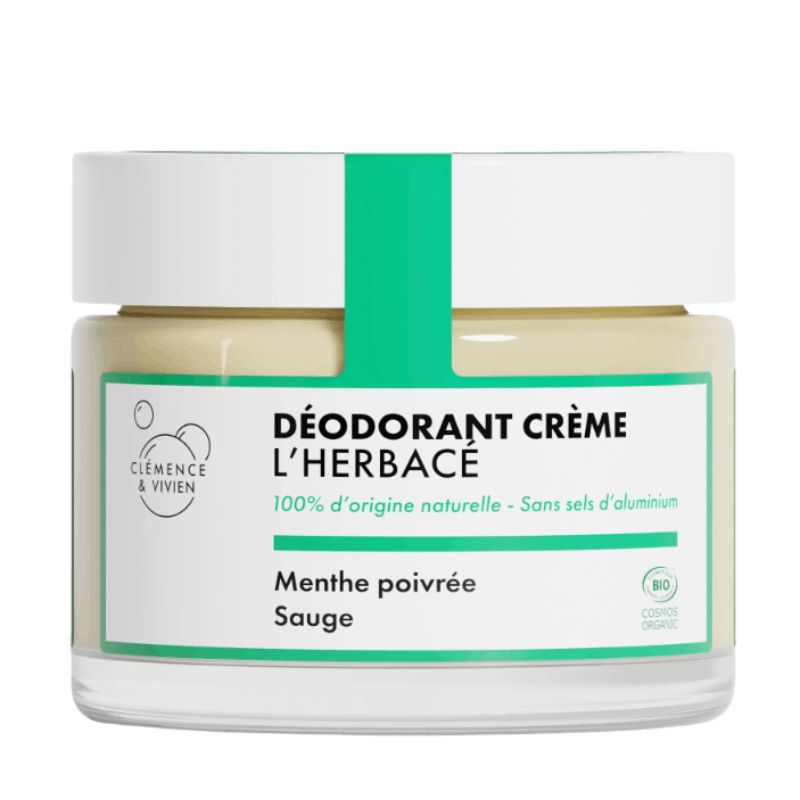 Déodorant l'Herbacé - menthe poivrée et sauge