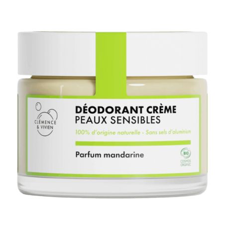 Déodorant Peau Sensible mandarine - Clémence & Vivien