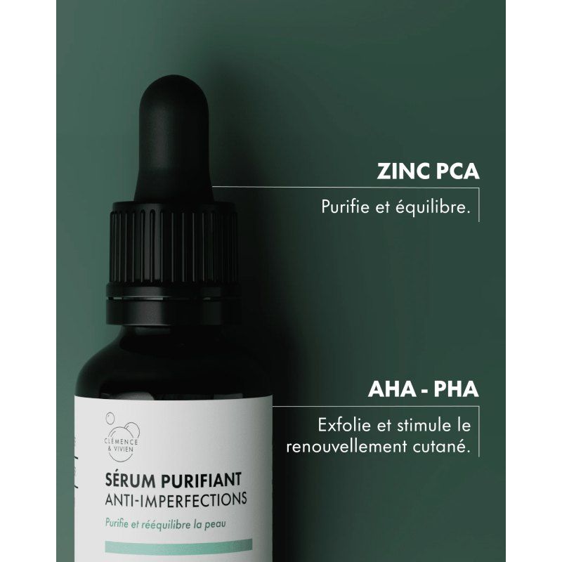 Sérum purifiant bio anti-imperfection