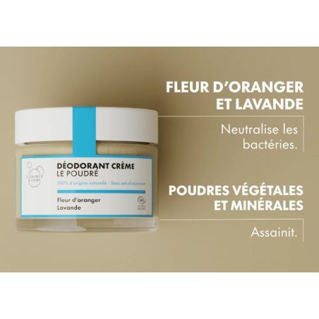 Déodorant Le Poudré - fleur d'oranger et lavande