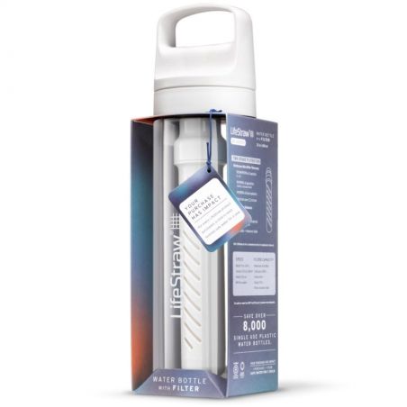 Gourde LifeStraw Go 650 ML - Blanche