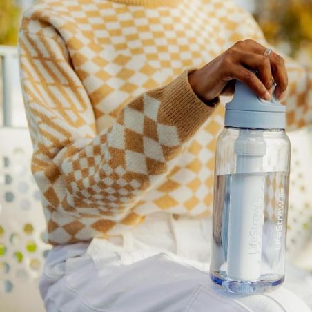 Gourde filtrante LifeStraw Go 1 Litre - Bleu clair