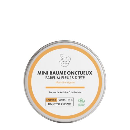 Mini Baume multiusages parfum Fleurs d'été - 50ml - Clémence & Vivien