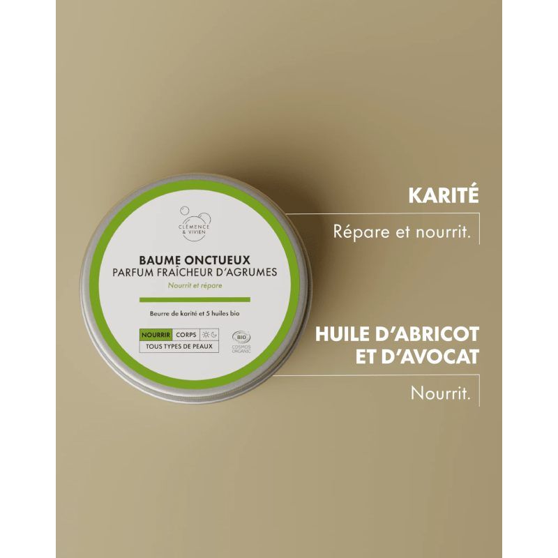 Mini Baume multiusages parfum Fraîcheur d'agrumes - 50ml