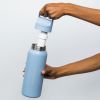 Gourde filtrante à filtre LifeStraw Go 500 ML en acier inoxydable - Bleue
